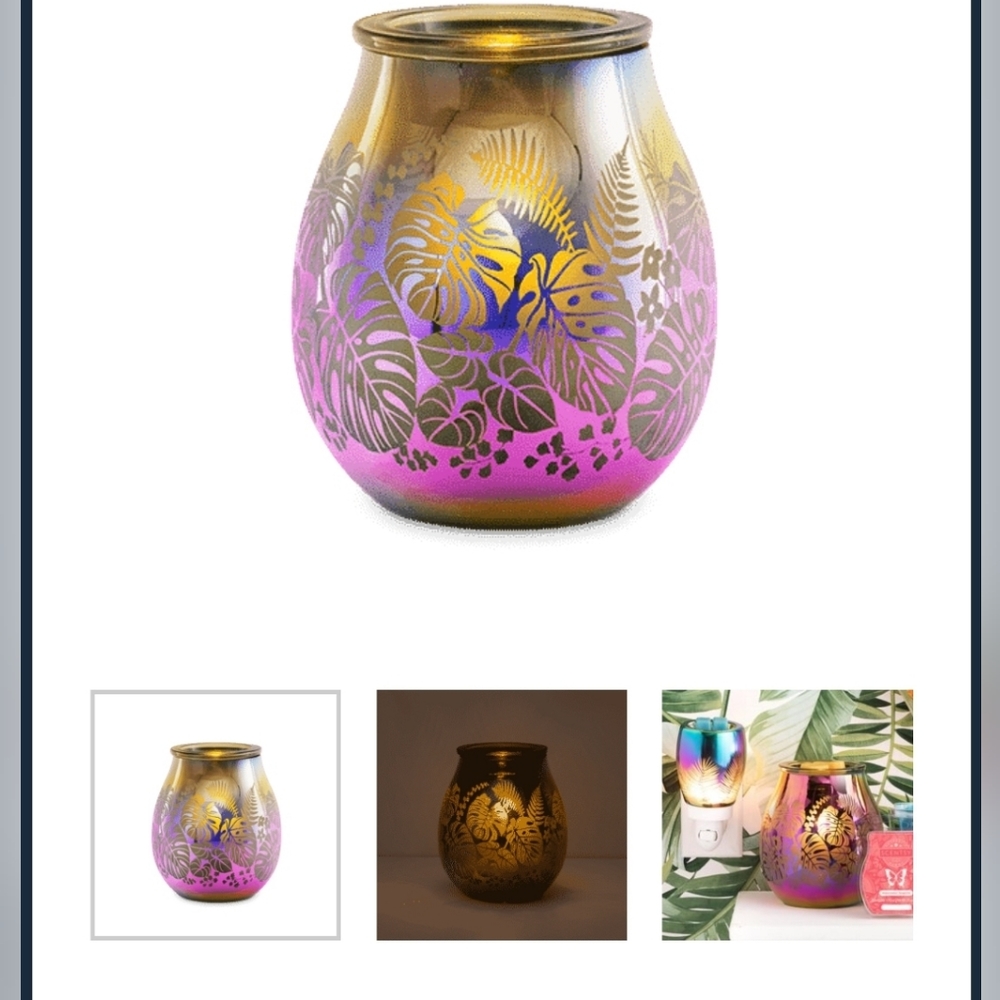 Tropical Paradise Scentsy Warmer NWT